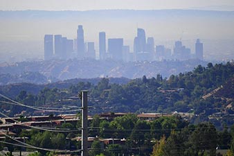 Smoggy city