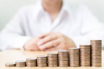 Watching piles of money grow